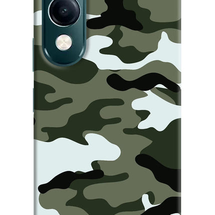 Camouflage iQOO Z10 Lite 5G Hard Case Back Cover by Casekaro