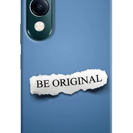 Be Original iQOO Z10 Lite 5G Hard Case Back Cover by Casekaro