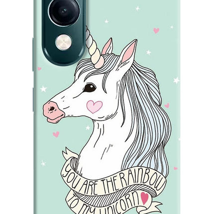 Unicorn Wallpaper iQOO Z10 Lite 5G Hard Case Back Cover by Casekaro