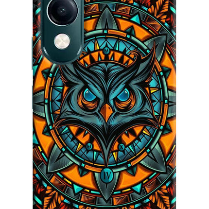 Angry Owl Art iQOO Z10 Lite 5G Hard Case Back Cover by Casekaro