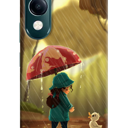 Rainy Day iQOO Z10 Lite 5G Hard Case Back Cover by Casekaro