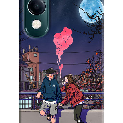Chilling Couple iQOO Z10 Lite 5G Hard Case Back Cover by Casekaro