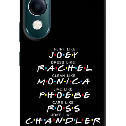 FRIENDS Character iQOO Z10 Lite 5G Hard Case Back Cover by Casekaro