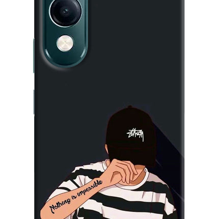 Aesthetic Boy iQOO Z10 Lite 5G Hard Case Back Cover by Casekaro