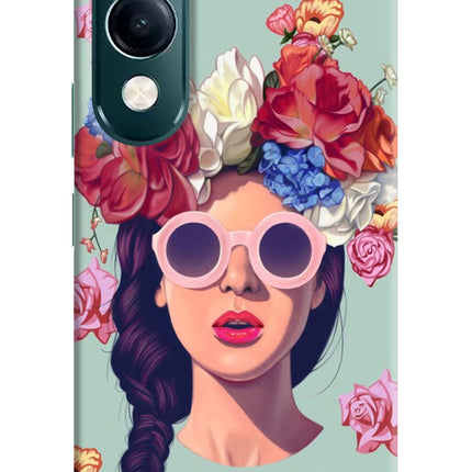 Pretty Girl iQOO Z10 Lite 5G Hard Case Back Cover by Casekaro