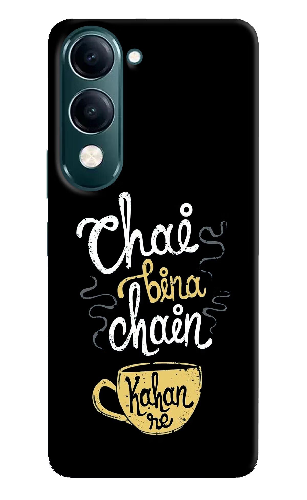 Chai Bina Chain Kaha Re iQOO Z10 Lite 5G Back Cover
