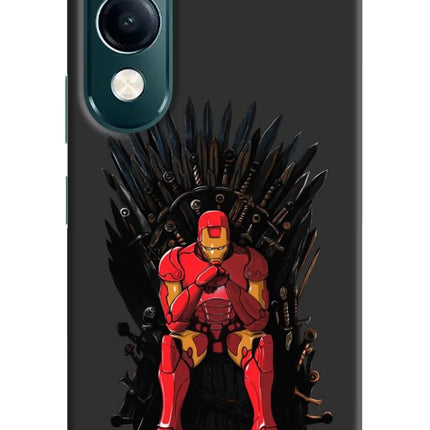 Ironman Throne iQOO Z10 Lite 5G Hard Case Back Cover by Casekaro