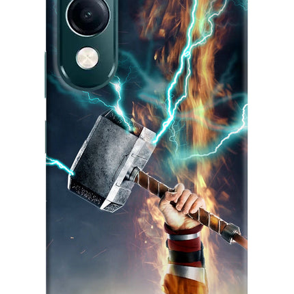 Thor Hammer Mjolnir iQOO Z10 Lite 5G Hard Case Back Cover by Casekaro