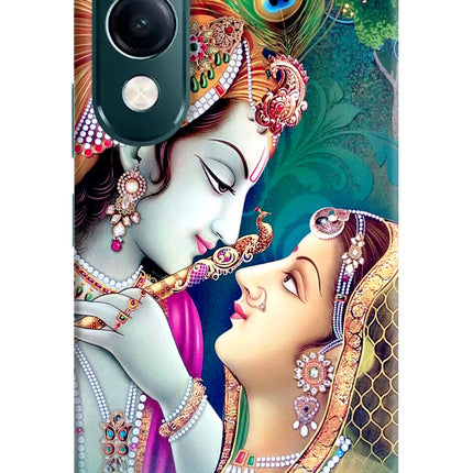 Lord Radha Krishna iQOO Z10 Lite 5G Hard Case Back Cover by Casekaro