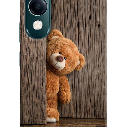 Teddy Wooden iQOO Z10 Lite 5G Hard Case Back Cover by Casekaro
