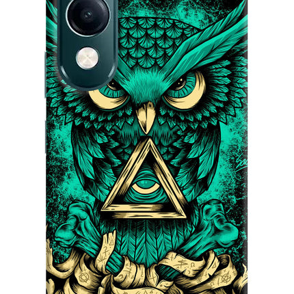 Green Owl iQOO Z10 Lite 5G Hard Case Back Cover by Casekaro