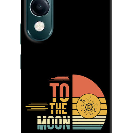 To the Moon iQOO Z10 Lite 5G Hard Case Back Cover by Casekaro