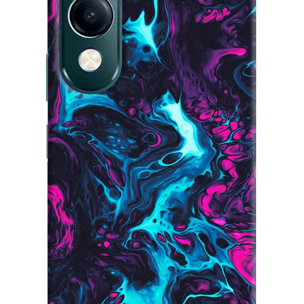 Abstract iQOO Z10 Lite 5G Hard Case Back Cover by Casekaro