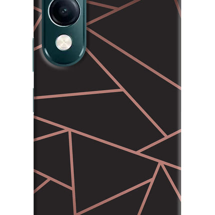 Geometric Pattern iQOO Z10 Lite 5G Hard Case Back Cover by Casekaro