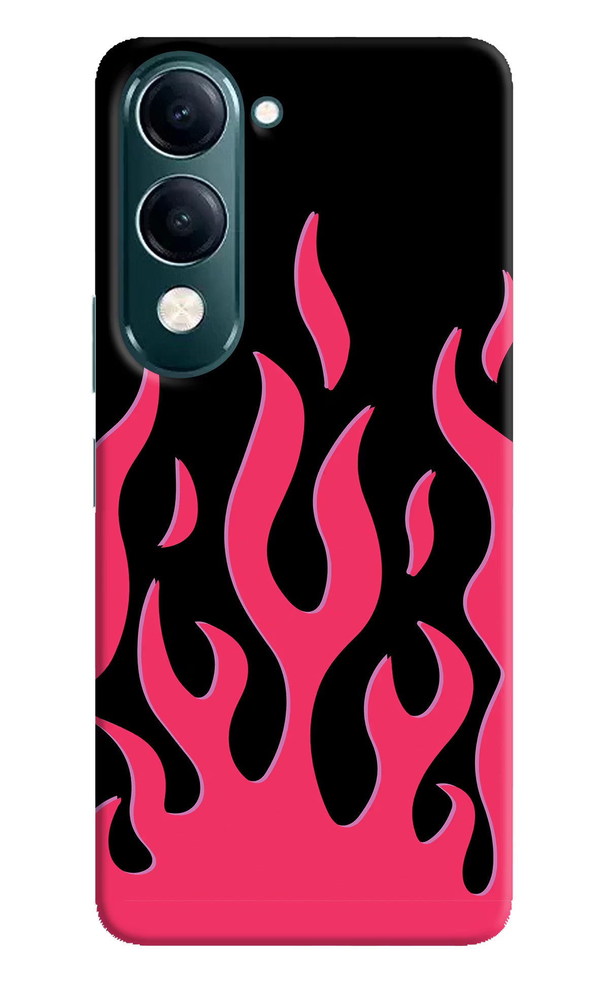Fire Flames iQOO Z10 Lite 5G Back Cover