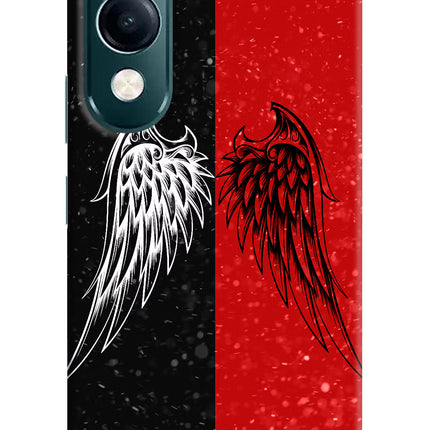 Wings iQOO Z10 Lite 5G Hard Case Back Cover by Casekaro