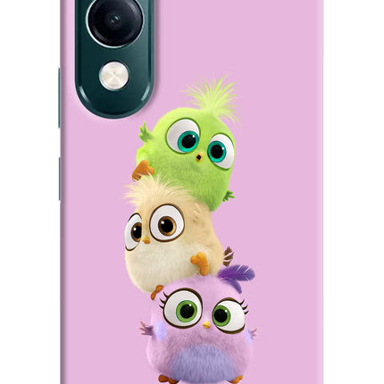 Cute Little Birds iQOO Z10 Lite 5G Hard Case Back Cover by Casekaro