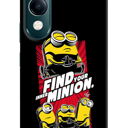 Find your inner Minion iQOO Z10 Lite 5G Hard Case Back Cover by Casekaro