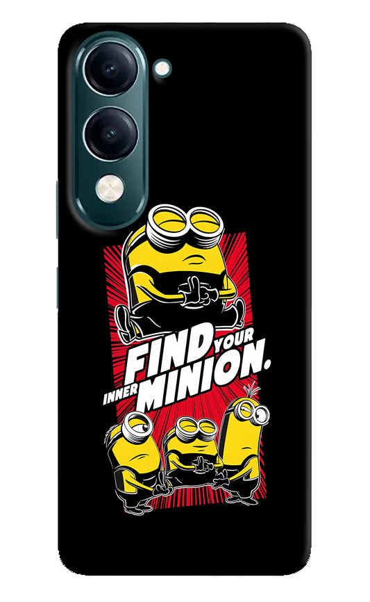 Find your inner Minion iQOO Z10 Lite 5G Hard Case Back Cover by Casekaro