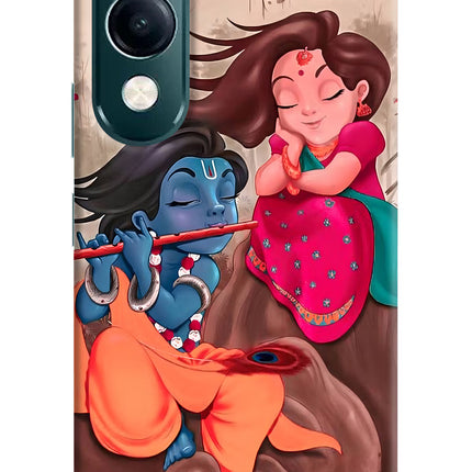 Radhe Krishna iQOO Z10 Lite 5G Hard Case Back Cover by Casekaro