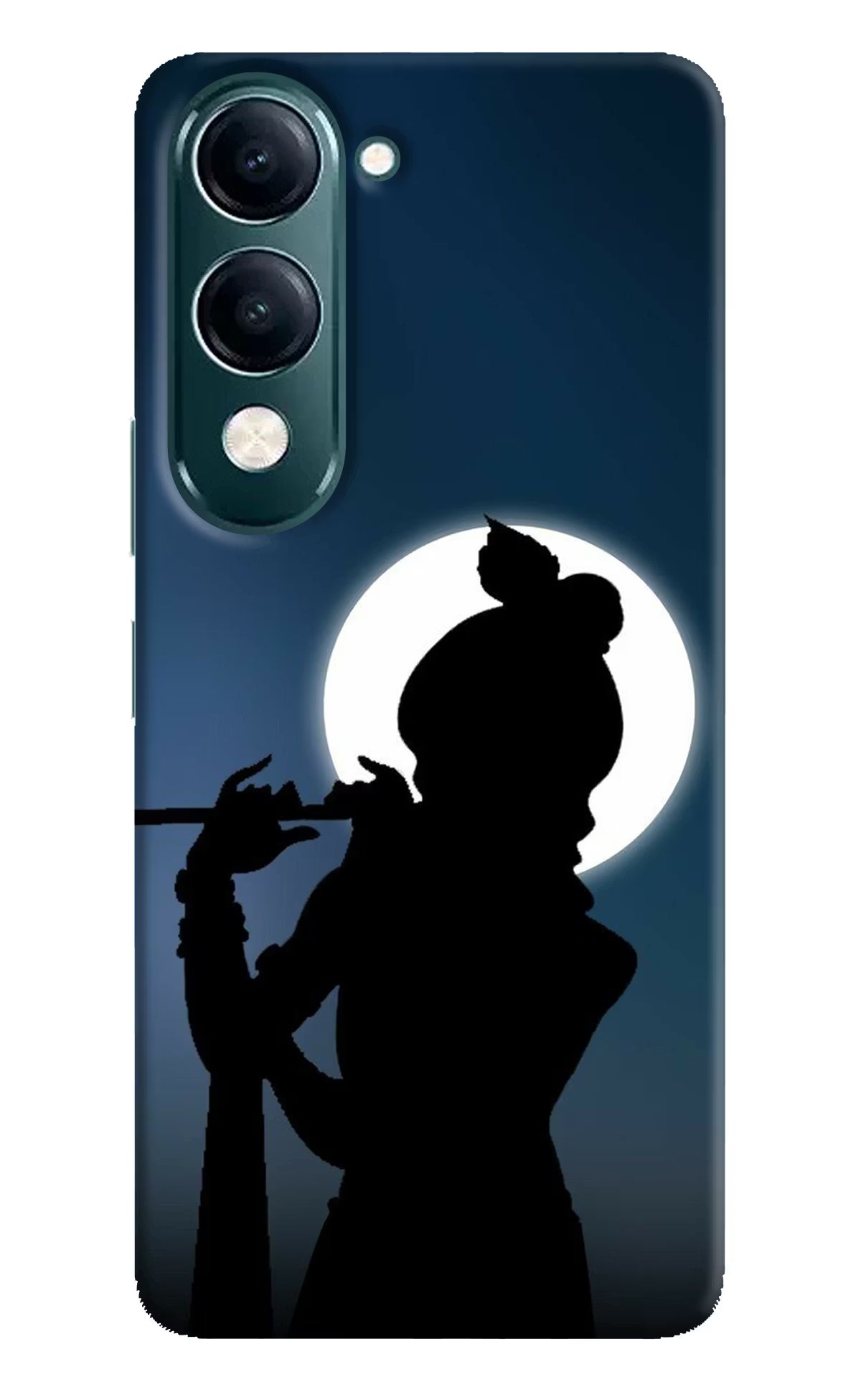 Shri Krishna Silhouette iQOO Z10 Lite 5G Back Cover