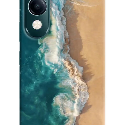 Ocean Beach iQOO Z10 Lite 5G Hard Case Back Cover by Casekaro