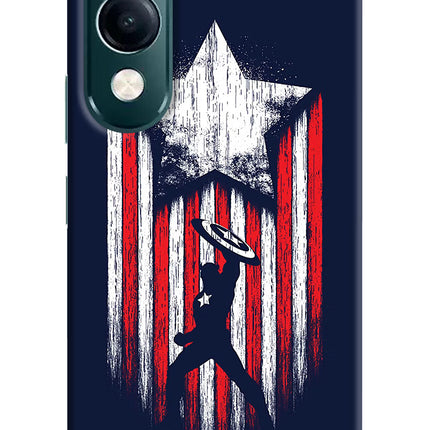 Captain America Marvel Art iQOO Z10 Lite 5G Hard Case Back Cover by Casekaro