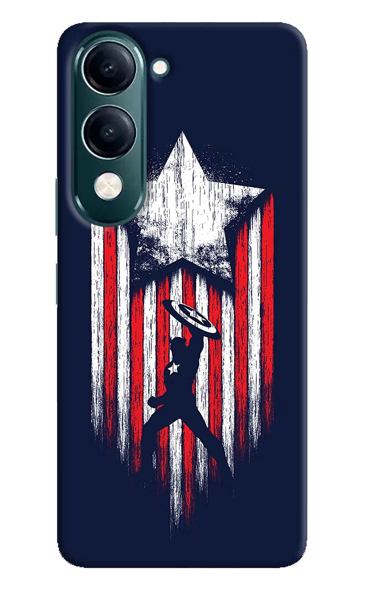 Captain America Marvel Art iQOO Z10 Lite 5G Back Cover