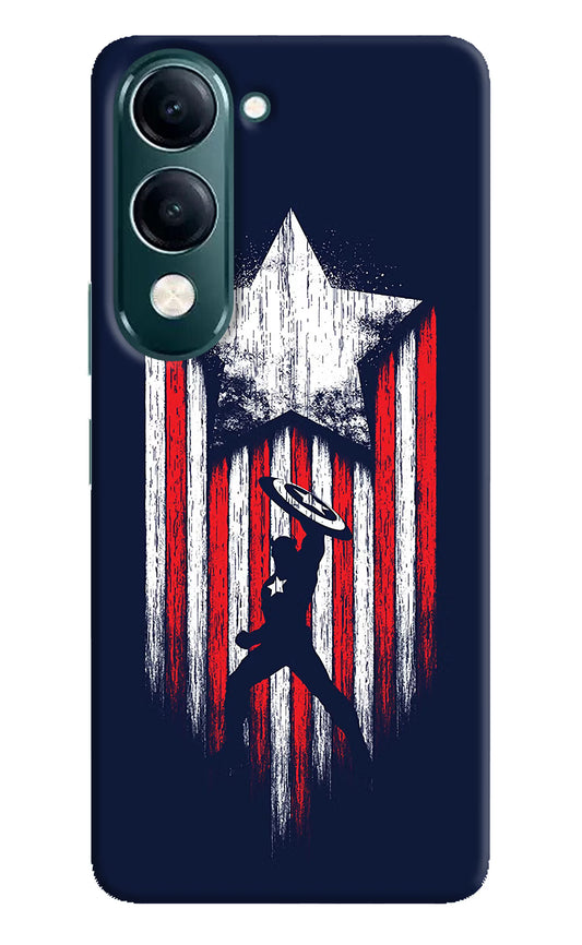 Captain America Marvel Art iQOO Z10 Lite 5G Hard Case Back Cover by Casekaro