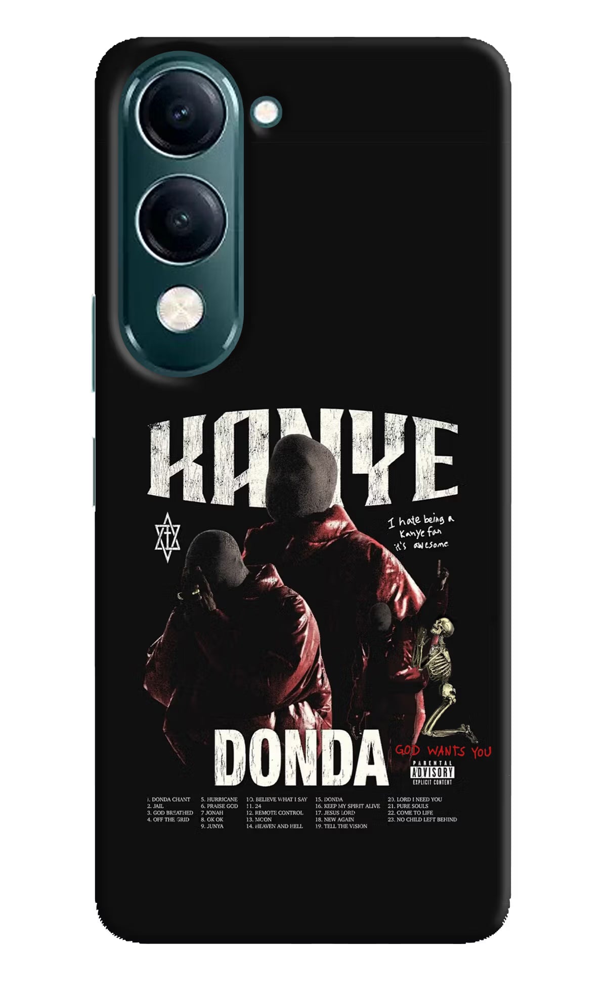 Donda Kanye West iQOO Z10 Lite 5G Back Cover
