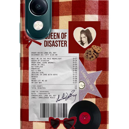 Queen of Disaster iQOO Z10 Lite 5G Hard Case Back Cover by Casekaro