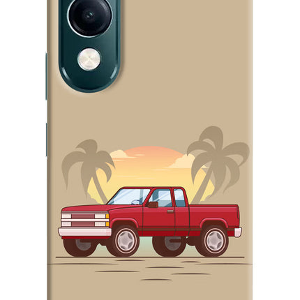 Desert Classic Drive iQOO Z10 Lite 5G Hard Case Back Cover by Casekaro