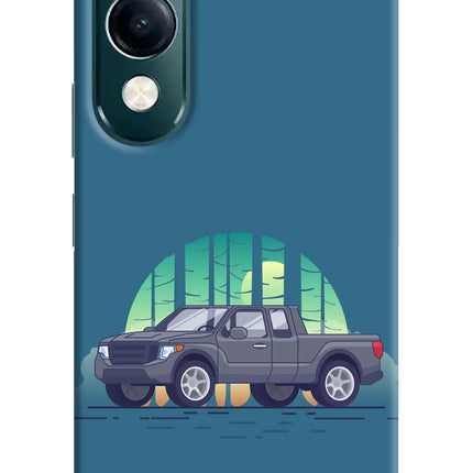 Retro Garage Vibe iQOO Z10 Lite 5G Hard Case Back Cover by Casekaro