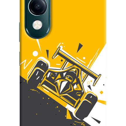 Track King iQOO Z10 Lite 5G Hard Case Back Cover by Casekaro