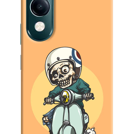 Undead Biker iQOO Z10 Lite 5G Hard Case Back Cover by Casekaro