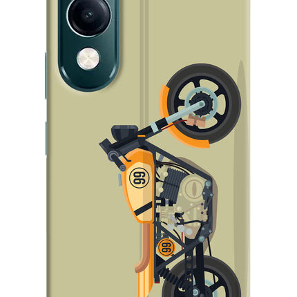 Vertical Speedster iQOO Z10 Lite 5G Hard Case Back Cover by Casekaro