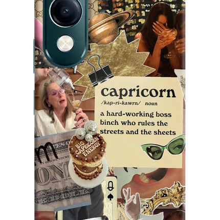 Capricorn Zodiac iQOO Z10 Lite 5G Hard Case Back Cover by Casekaro