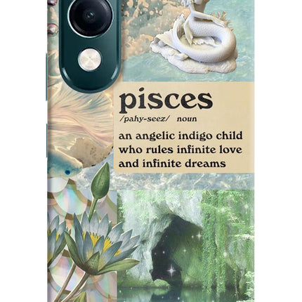 Pisces Zodiac iQOO Z10 Lite 5G Hard Case Back Cover by Casekaro