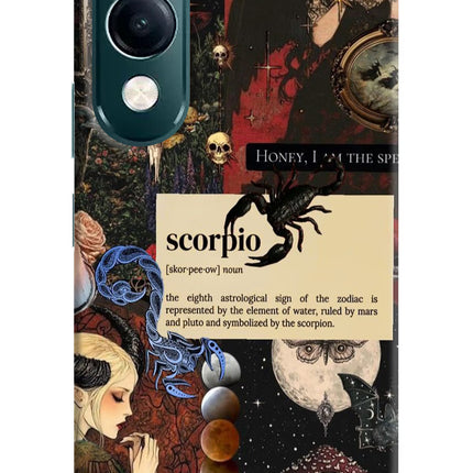 Scorpio Zodiac iQOO Z10 Lite 5G Hard Case Back Cover by Casekaro