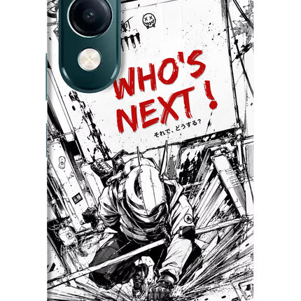 Who's Next iQOO Z10 Lite 5G Hard Case Back Cover by Casekaro