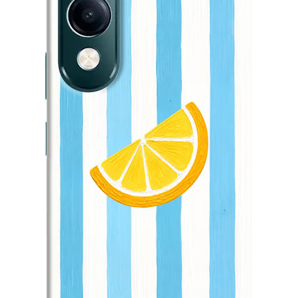 Summer Lemon iQOO Z10 Lite 5G Hard Case Back Cover by Casekaro