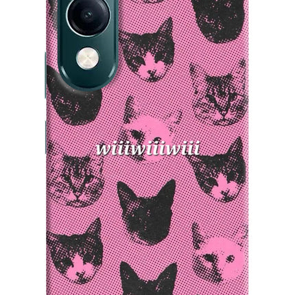 Pink Cats iQOO Z10 Lite 5G Hard Case Back Cover by Casekaro