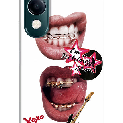 Rockstar iQOO Z10 Lite 5G Hard Case Back Cover by Casekaro