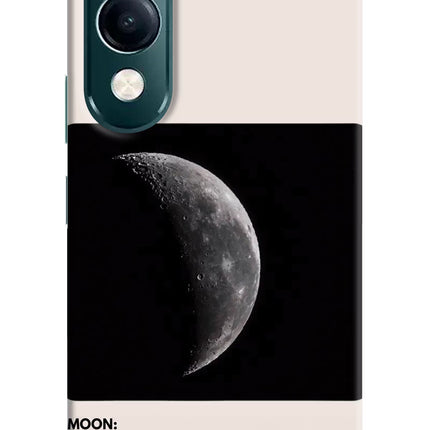 Moon Phase iQOO Z10 Lite 5G Hard Case Back Cover by Casekaro