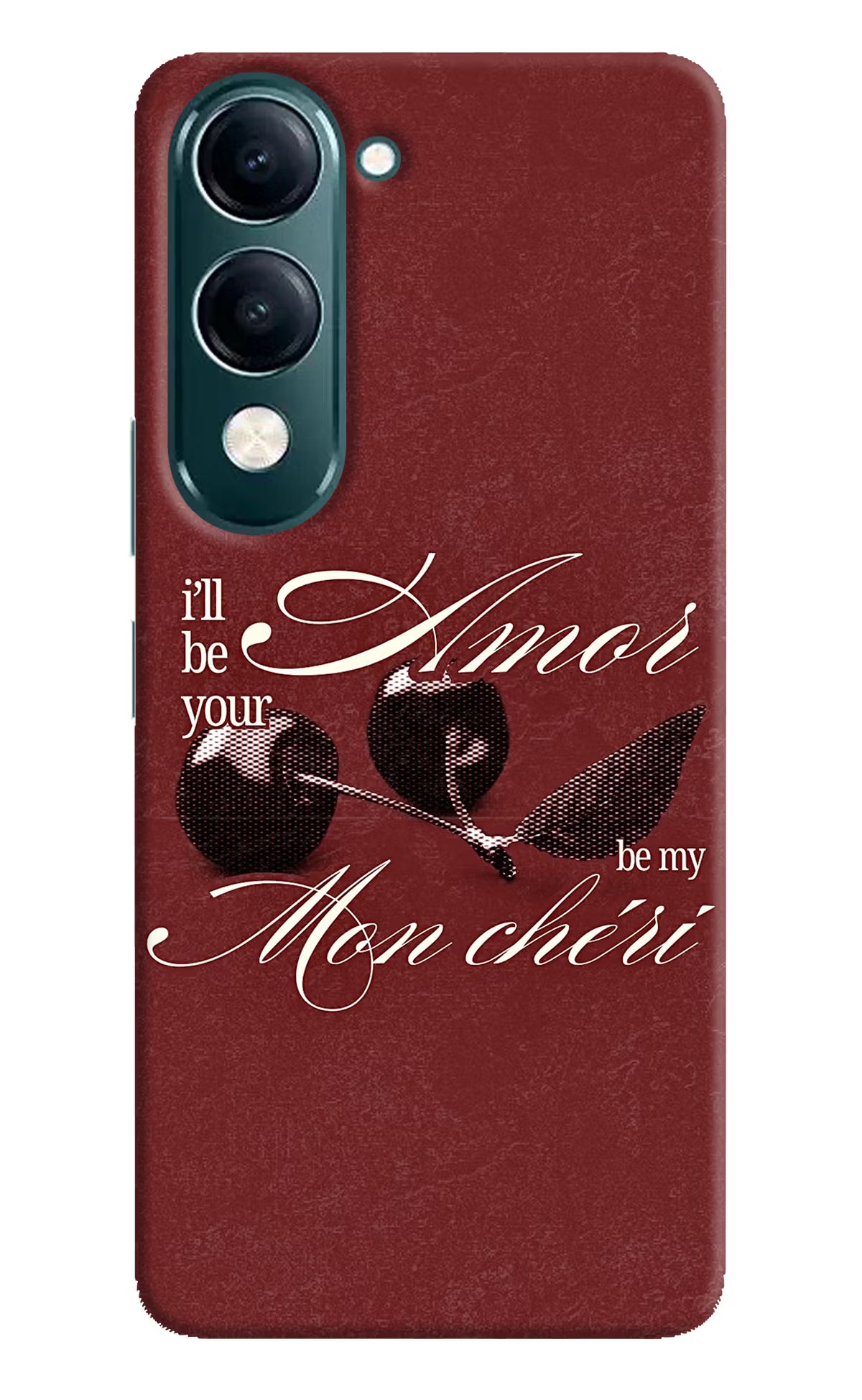 Velvet Cherry iQOO Z10 Lite 5G Back Cover