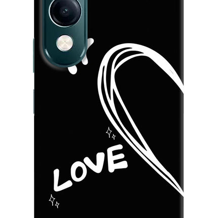 Love Line iQOO Z10 Lite 5G Hard Case Back Cover by Casekaro