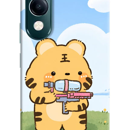 Tiger Treat iQOO Z10 Lite 5G Hard Case Back Cover by Casekaro