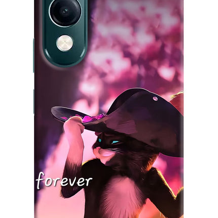 Forever Cat iQOO Z10 Lite 5G Hard Case Back Cover by Casekaro