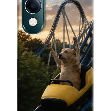 Rollercoaster Dog iQOO Z10 Lite 5G Hard Case Back Cover by Casekaro