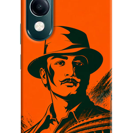Bhagat Singh Legacy iQOO Z10 Lite 5G Hard Case Back Cover by Casekaro